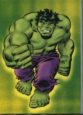 The Incredible Hulk Complete 72 Card Base Set