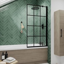 Bathroom Square Matt Black