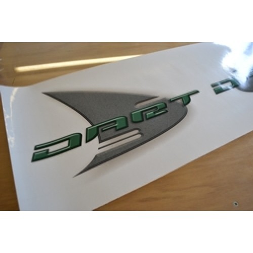 Avondale dart caravan sticker - dart,