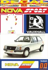 DECAL VAUXHALL NOVA SPORT (06)