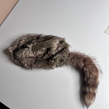 Vintage Style Coonskin Hat