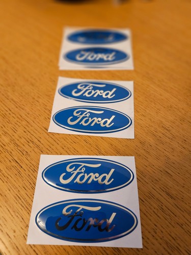 Ford gel overlay - gel, badge