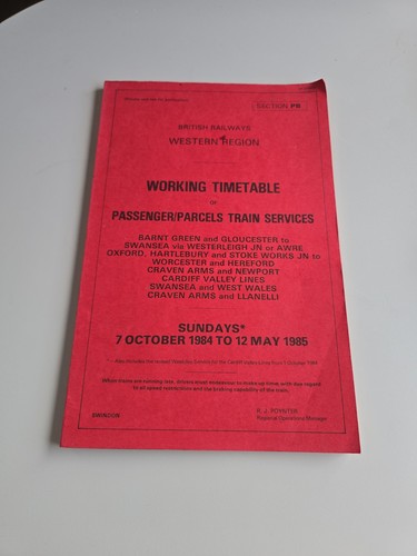 British rail western region - british,