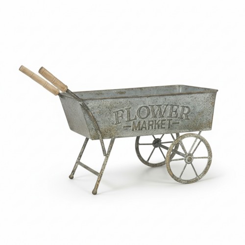 Wheelbarrow planter metal - wheelbarrow,
