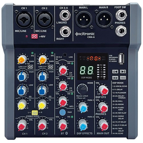 Citronic cma compact mixer - citronic,