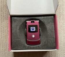 Motorola Razr V3 Unlocked- Pink - In Excellent Condition