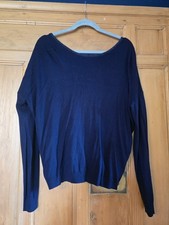 Glamorous Navy Backless Soft