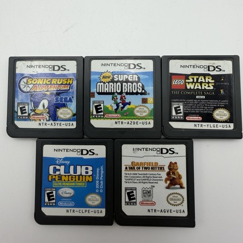 Nintendo game bundle - game, 5x