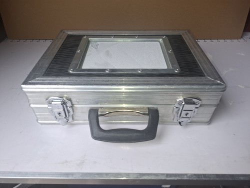 Small aluminium flight case - aluminium, w/