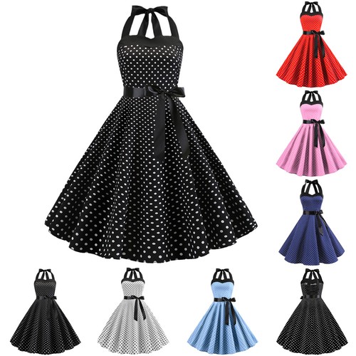 Womens vintage prom rockabilly - womens,
