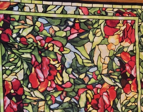 Louis tiffany peony silk - c,