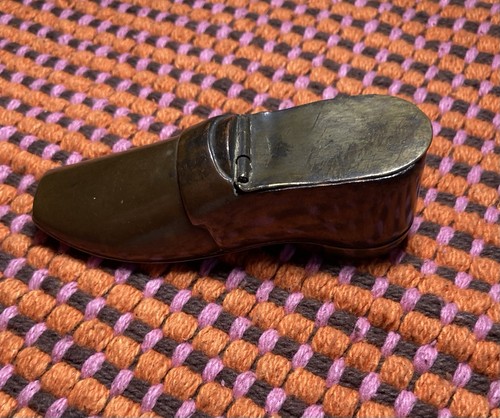 Antique novelty snuff box - antique,