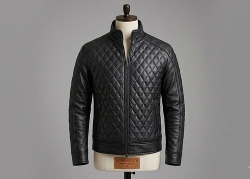Luxury black quilted sheep - luxury,