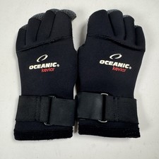 Oceanic Diving Gloves. Neoprene, Black - Size Small