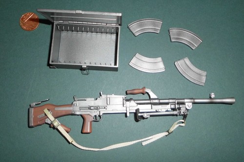 6th scale british bren - bren, gun