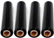 80 GAUGE - 4 Rolls Black