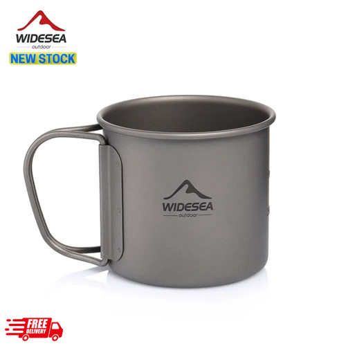 Camping mug titanium cup - mug,
