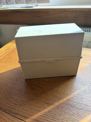 Vintage index box - index, record
