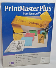 New NOS Printmaster Plus For