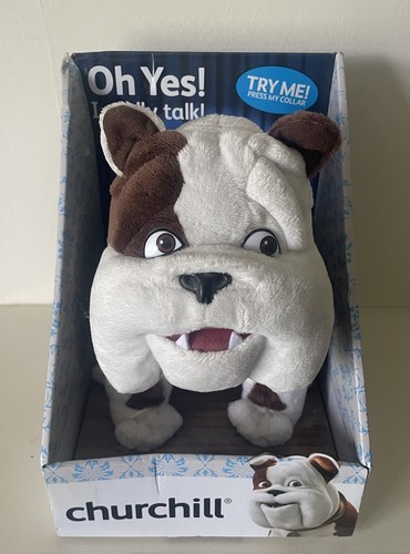 Churchill the bulldog talking - the,