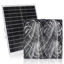 20W Solar Powered Exhaust Fan