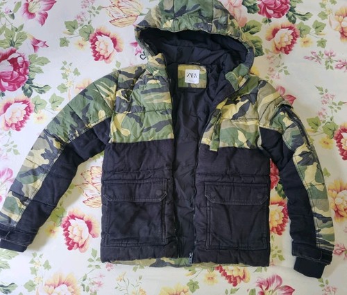 Zara mens camo - mens, puffer