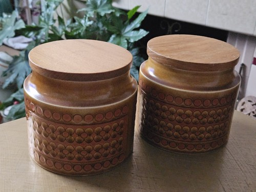 Hornsea saffron storage jar - saffron,