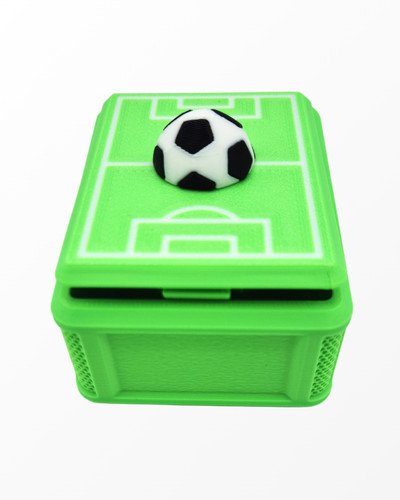Football pitch trinket box - pitch,