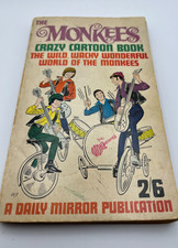 Vintage 1967 The Monkees Crazy Cartoon Book - comic strip