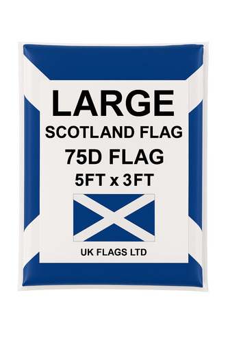 Scotland saltire flag 5x3ft - scotland,