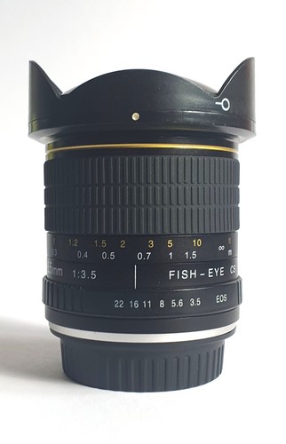Opteka 5mm fisheye lens - 6.5mm,