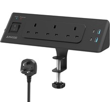 Desk Power Socket with USB C 3