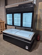 Tefcold MTF185B VS Supermarket Wall Freezer Chiller With SUPER200 Chest Freezer