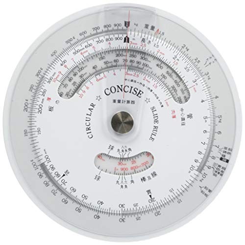 Concise circular slide rule - concise,