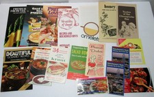 Lot 18 Vtg 30s - 90s Recipe