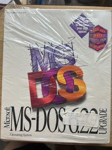Microsoft dos new - 6.22,