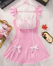 Plus Size 16-18 Sexy pink Maid