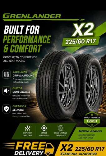 New tyres grenlander 225 60 - x2, 225/60