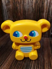 Vintage Matchbox Yellow Teddy Bear Cot Activity Toy RATTLE ONLY  1982 Rare