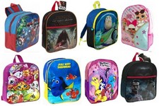 Kids Backpack Boys Girls Junior Toddler Marvel Disney School Lunch Bag Rucksack