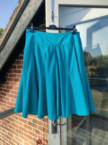 Coast teal blue silk - teal, blend
