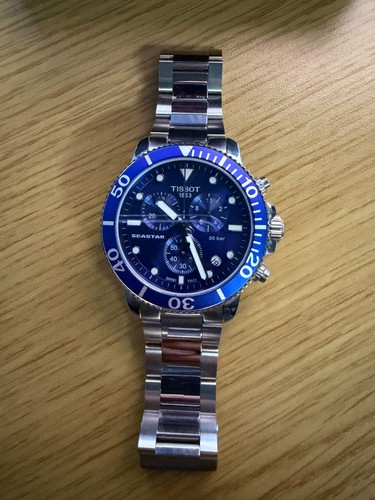 Tissot seastar 1000 blue - tissot,