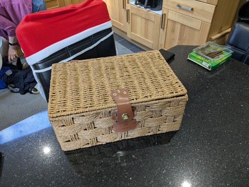 Alfred button hamper - alfred,