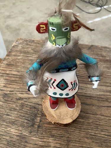 Kachina doll feather dancer - kachina,