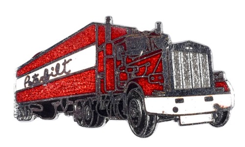 Vintage old peterbilt lorry - old,