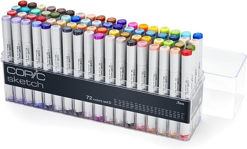 Copic sketch marker set - sketch, 72