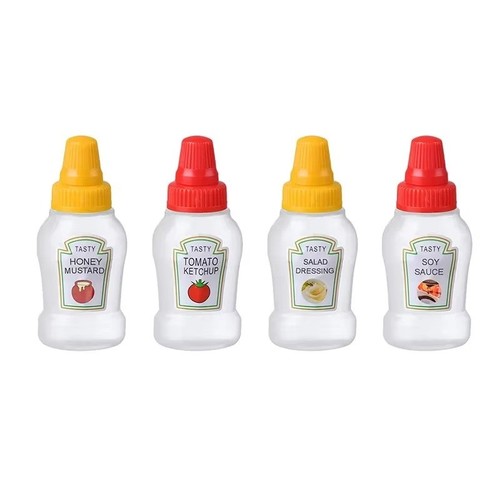 Mini tomato ketchup bottle - ketchup,