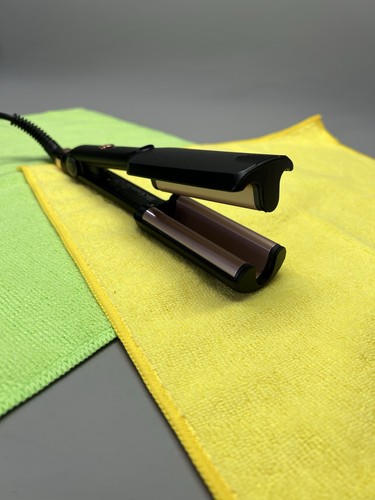 Hair crimper double barrel - double,