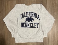 Vintage Champion Reverse Weave Made in USA California Berkeley Sweatshirt Size L
