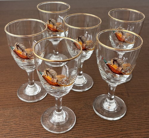 Set vintage pheasant - of,